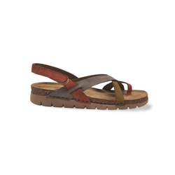 Sandalias Y Zue Walk & Fly 51000 piel kaki