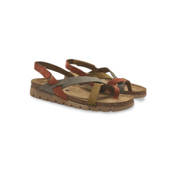 Sandalias Y Zue Walk & Fly 51000 piel kaki