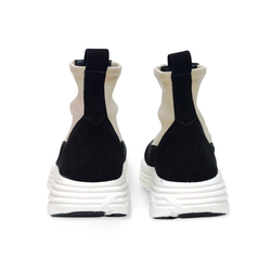 Sneakers 1Must PENZA licra negro