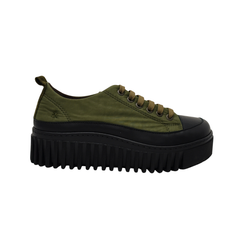 Sneakers Art 1518 textil kaki