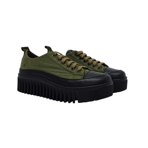 Sneakers Art 1518 textil kaki