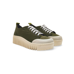 Sneakers Art 1534 textil kaki