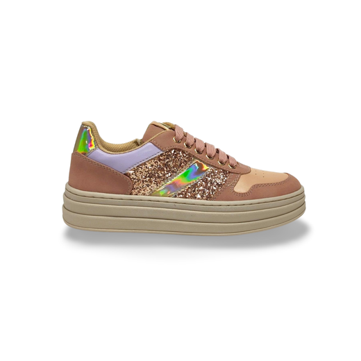 Sneakers Asso 17712 piel vegana fucsia