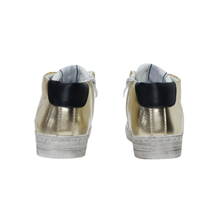 Sneakers Asso 18120 piel vegana dorado