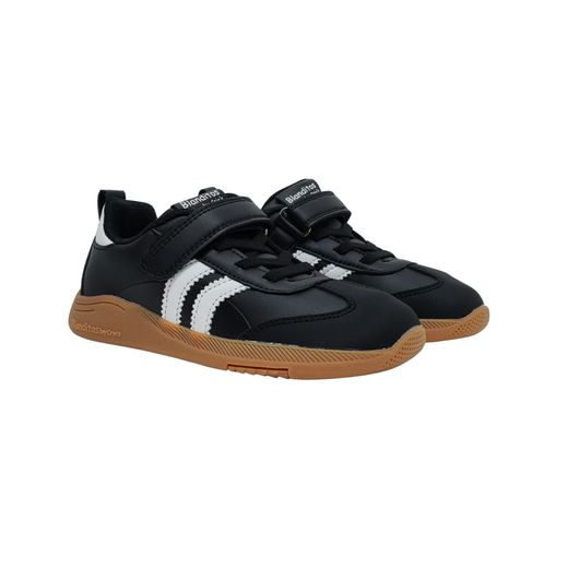 Sneakers Blanditos ARES piel vegana negro