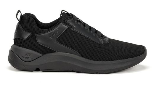 Sneakers Fluchos 1252 nilon negro
