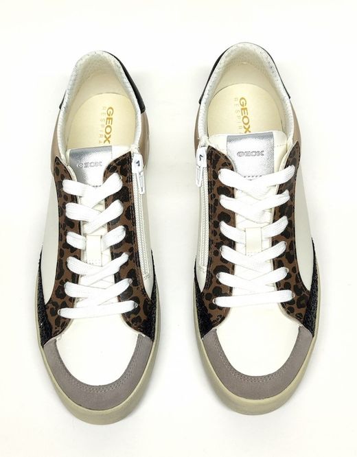 Sneakers Geox D466HI piel blanco