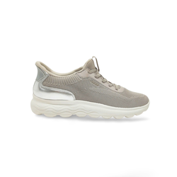 Sneakers Geox D557MA textil plateado