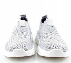 Sneakers Geox J25BLE nilon plateado
