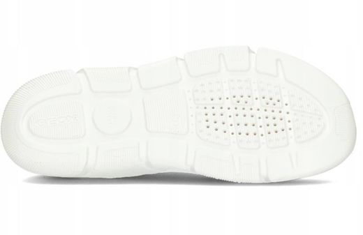 Sneakers Geox J25BLE nilon plateado