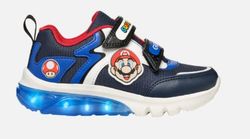 Sneakers Geox J46LBI textil marino