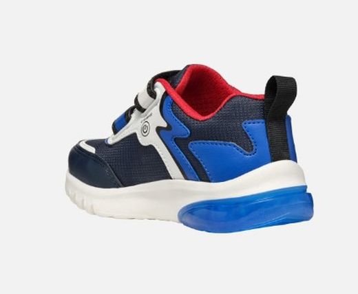 Sneakers Geox J46LBI textil marino