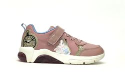 Sneakers Geox J46M4E piel vegana fucsia