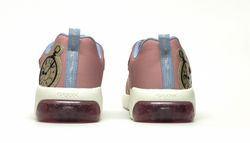 Sneakers Geox J46M4E piel vegana fucsia