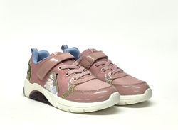 Sneakers Geox J46M4E piel vegana fucsia