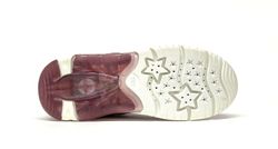 Sneakers Geox J46M4E piel vegana fucsia