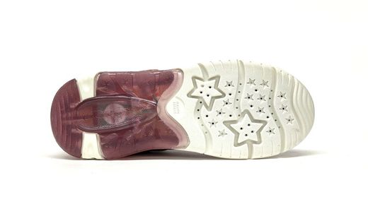 Sneakers Geox J46M4E piel vegana fucsia