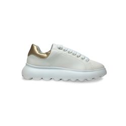 Sneakers Geox J55MRA piel vegana blanco