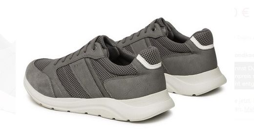 Sneakers Geox U35ANA nilon gris