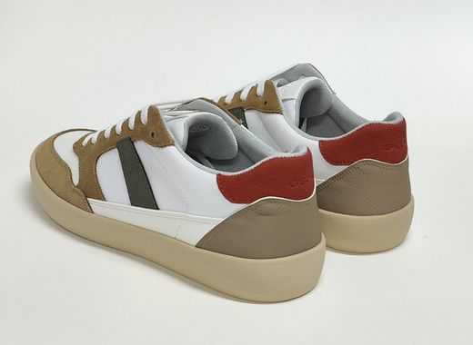 Sneakers Geox U45BUB piel blanco