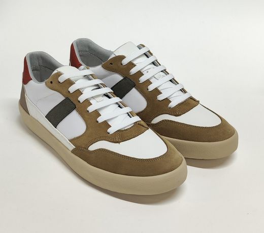 Sneakers Geox U45BUB piel blanco