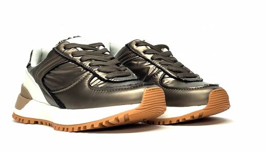 Sneakers Gioseppo 73739 textil bronce