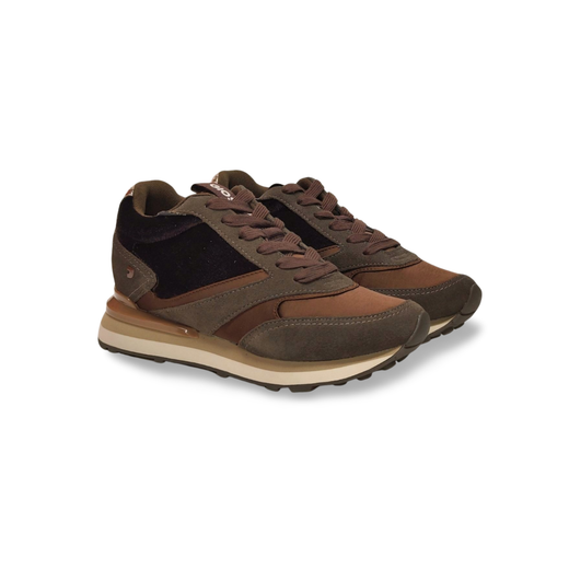 Sneakers Gioseppo 77024 textil marrón