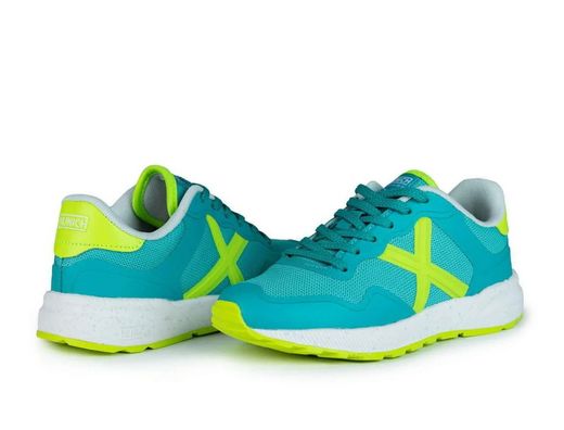 Sneakers Munich FUEL 56 textil marino