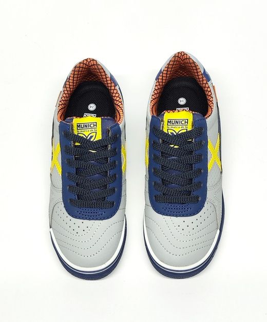 Sneakers Munich G3 22 piel vegana gris