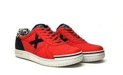 Sneakers Munich G3 26 piel vegana rojo