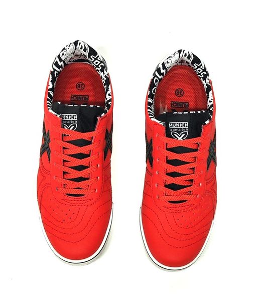 Sneakers Munich G3 26 piel vegana rojo