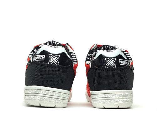 Sneakers Munich G3 26 piel vegana rojo