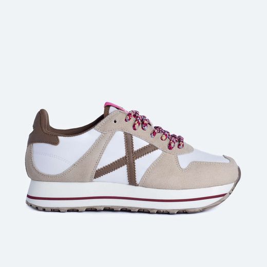 Sneakers Munich MASSANA SKY 170 piel fucsia