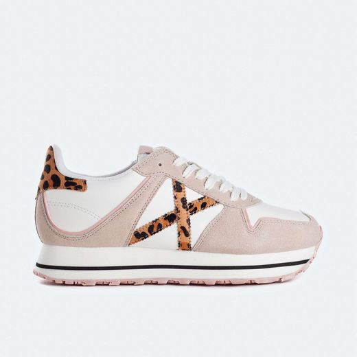 Sneakers Munich MASSANA SKY 177 piel blanco