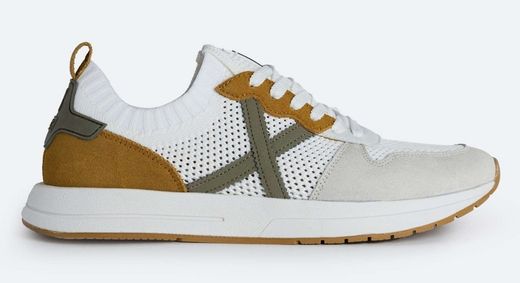Sneakers Munich NET 25 nilon blanco