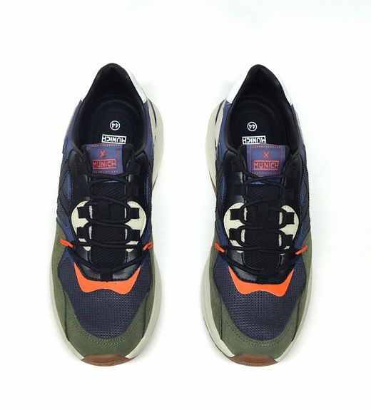 Sneakers Munich NEXA textil marino