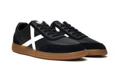 Sneakers Munich RUMBA 01 piel vegana negro