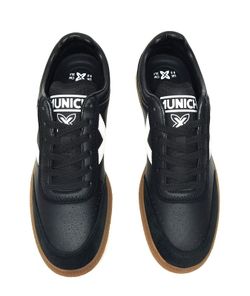 Sneakers Munich RUMBA 01 piel vegana negro