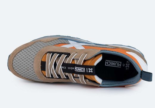 Sneakers Munich UM 70 textil naranja