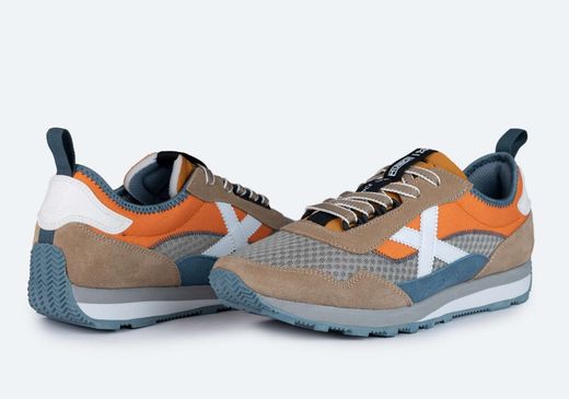 Sneakers Munich UM 70 textil naranja