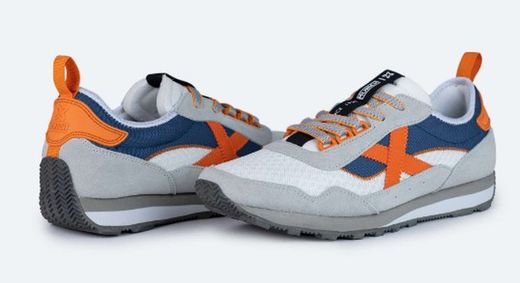 Sneakers Munich UM 71 textil blanco