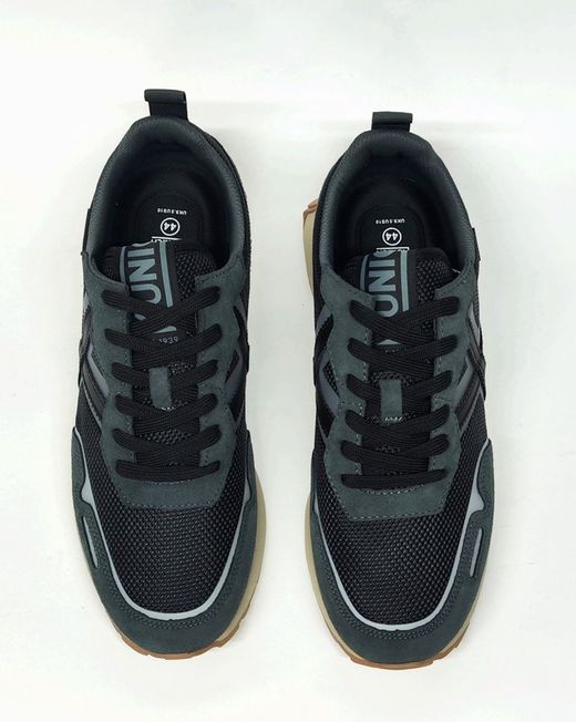 Sneakers Munich XEMINE textil negro