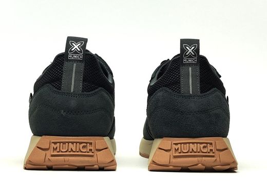 Sneakers Munich XEMINE textil negro