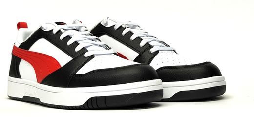 Sneakers Puma 392328 piel vegana combinados