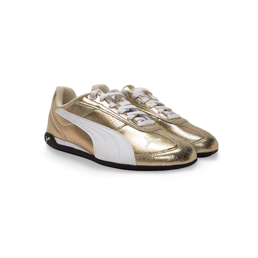 Sneakers Puma 405840 piel dorado