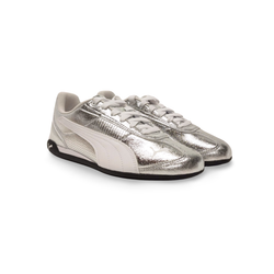 Sneakers Puma 405840 piel plateado
