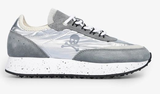 Sneakers Scalpers NEW DAMON nilon plateado