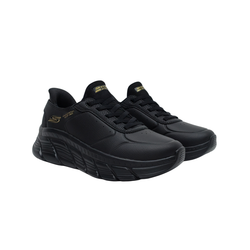 Sneakers Skechers 117394 piel vegana negro