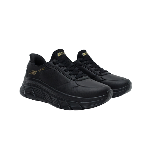 Sneakers Skechers 117394 piel vegana negro