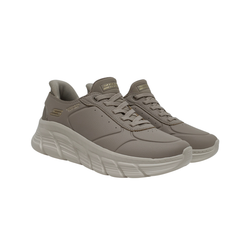 Sneakers Skechers 117394 piel vegana taupe